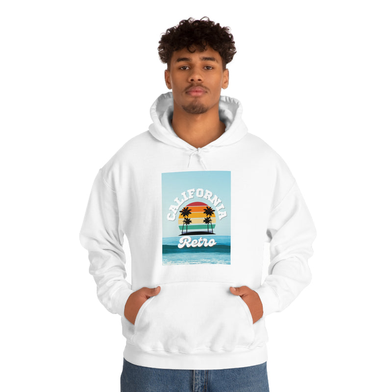 California Retro Hooded Sweatshirt