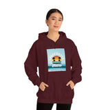 California Retro -Unisex Heavy Blend Hooded Sweatshirt (VARIETY OF COLORS)