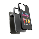 COCKTAIL ASSASSIN-Tough Phone Cases - Fits Most Phone Sizes!! (PURPLE)