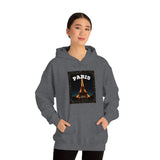 Paris At Night -Unisex Heavy Blend Hooded Sweatshirt (VARIETY OF COLORS)