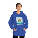 California Retro -Unisex Heavy Blend Hooded Sweatshirt (VARIETY OF COLORS)