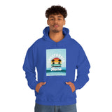 California Retro -Unisex Heavy Blend Hooded Sweatshirt (VARIETY OF COLORS)