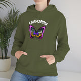 CALIFORNIA-Unisex Heavy Blend Hooded Sweatshirt (VARIETY OF COLORS)