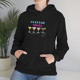 COCKTAIL NINJA- Unisex Heavy Blend Hooded Sweatshirt (VARIETY OF COLORS)